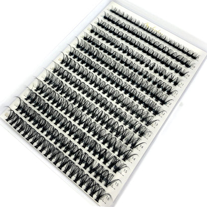 AMSDCN 100/280 clusters 30D 40D 60D 80D curly eyelashes naturally soft DIY makeup false eyelashes