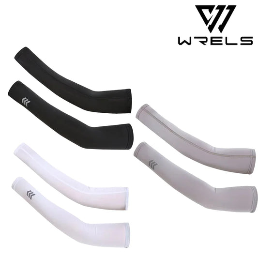 Summer Cooling Arm Covers Unisex None Slip Sunshade  Anti UV Running Arm Sleeves Breathable Ice Silk Quick Drying Arm Sleeves