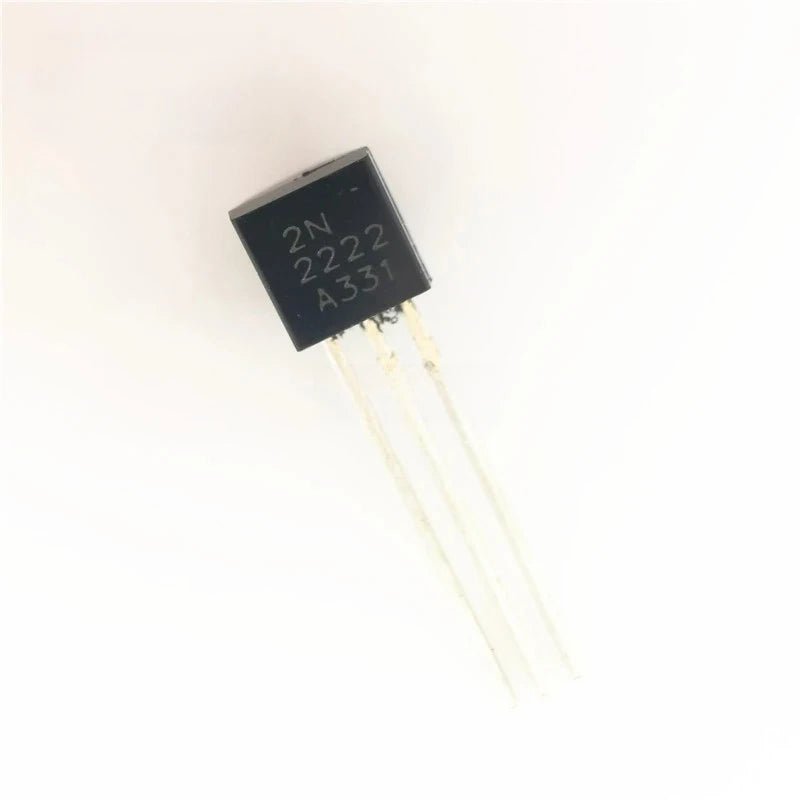 【xxx】50/100Pcs Directly Inserted Transistor Set 2N2222 TO92 NPN 30v 800MA Transistors Electronic Kit DIY Accessories[S14]