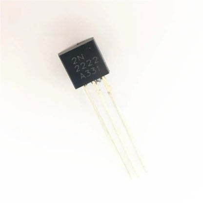 【xxx】50/100Pcs Directly Inserted Transistor Set 2N2222 TO92 NPN 30v 800MA Transistors Electronic Kit DIY Accessories[S14]