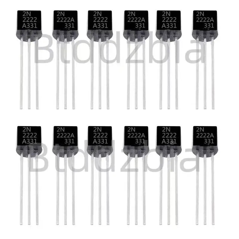 50/100PCS Transistor Kit 2N2222 TO92 NPN 30v 800MA Transistors Electronic kit