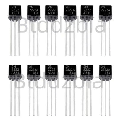50/100PCS Transistor Kit 2N2222 TO92 NPN 30v 800MA Transistors Electronic kit