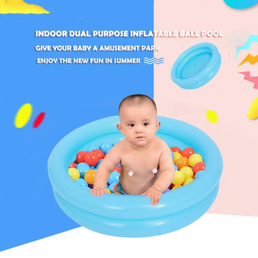 60cm Summer Baby Inflatable Swimming Pool Portable Kids Outdoor Paddling Infant Pool Round Children Bath Room Swimming Ring Toys