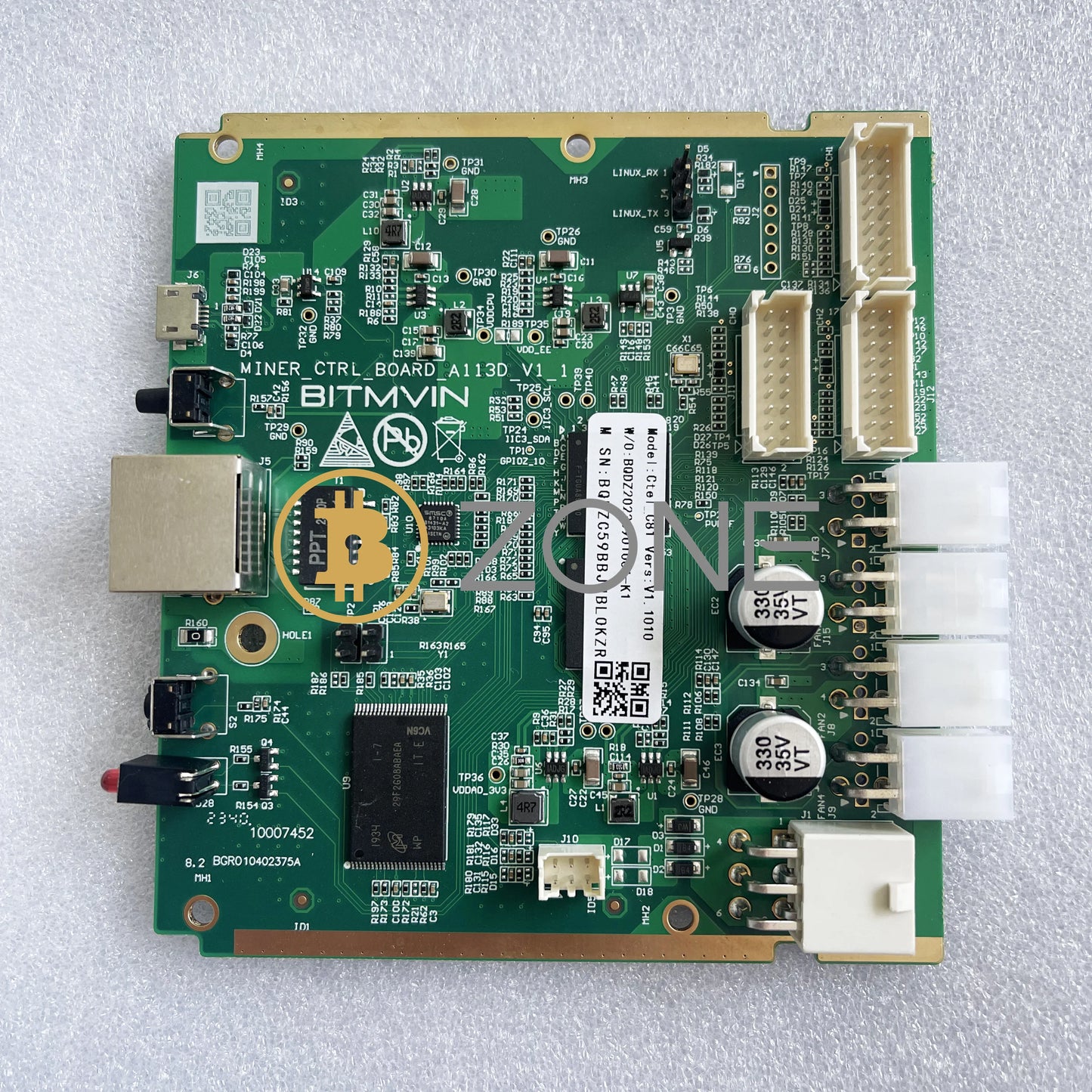 Bitmain S21 T21 C81 Amlogic A113D  Control Board Antminer S21 T21 Bitcoin Miner Motherboard