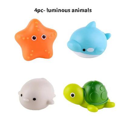 Children Bath Toys Indoor And Outdoor Swimming Pool Beach Parent-child Interactive Catch Fish Game Toys Water Floating Fish Toys