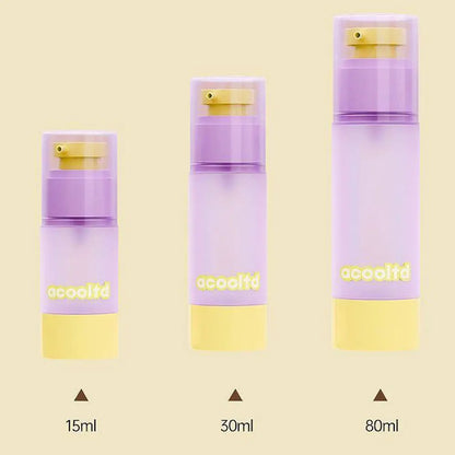 New 30ml/80ml Travel Vacuum Dispensing Bottles Portable Fillable Skincare and Cosmetic container Pump-type Empty Bottles