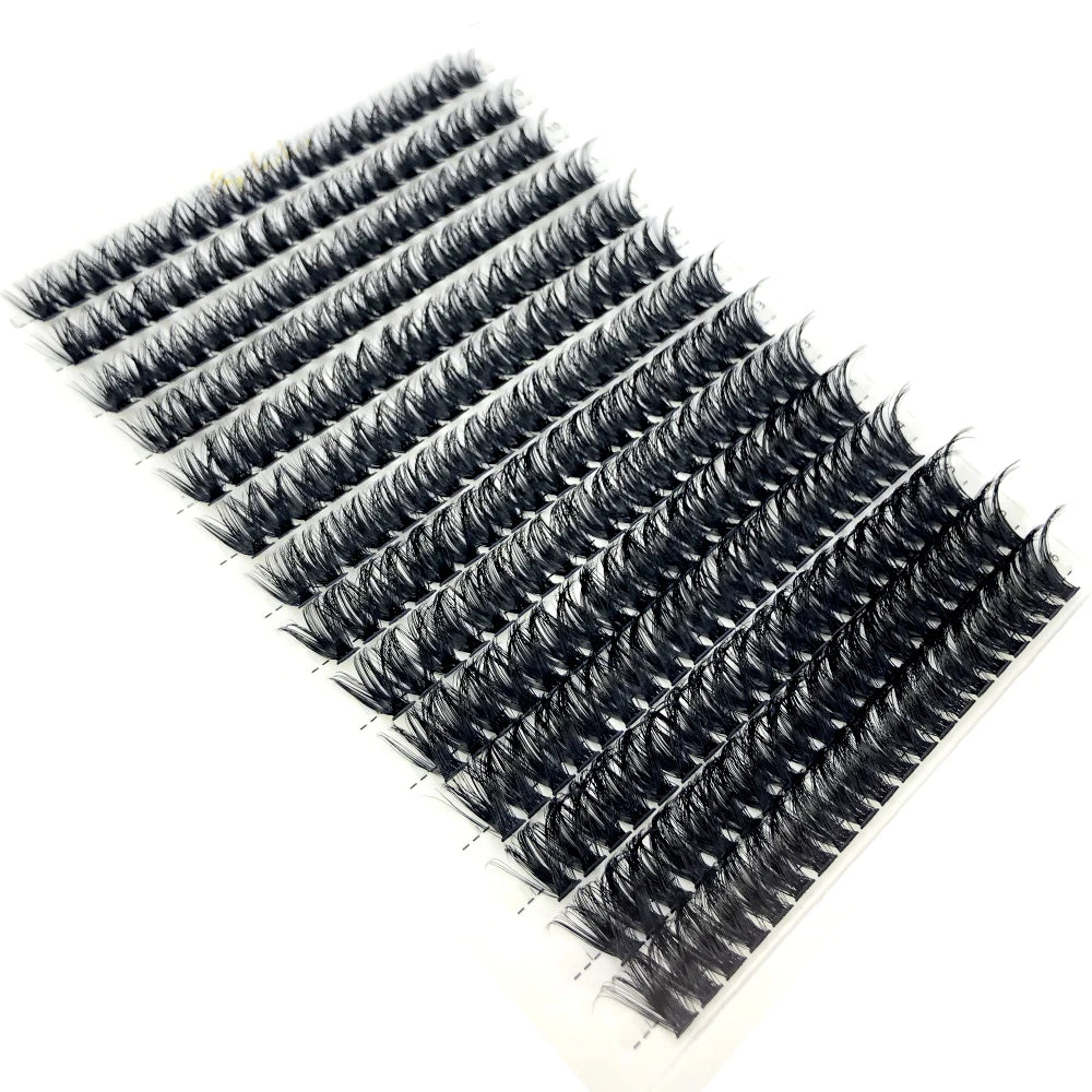 AMSDCN 100/280 clusters 30D 40D 60D 80D curly eyelashes naturally soft DIY makeup false eyelashes
