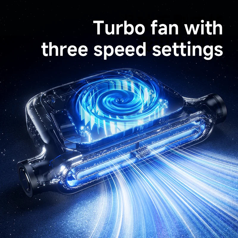 Car Backseat Cooling Fan Wide-angle Airflow High Air Volume Car Cooler USB Powered Summer Essential AirCirculator Fast Delivery