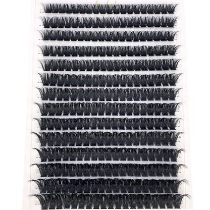 AMSDCN 100/280 clusters 30D 40D 60D 80D curly eyelashes naturally soft DIY makeup false eyelashes