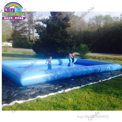 10X6x0.65M Aqua Park Inflatable Adult Swimming Pool,Large Inflatable Swimming Pool For Children Play