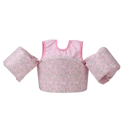Swim Vest for Kids, Toddler Pool Floaties, Children Swimming Vest with Adjustable Strap, Swim Jacket Water Wing Arm Float Beach
