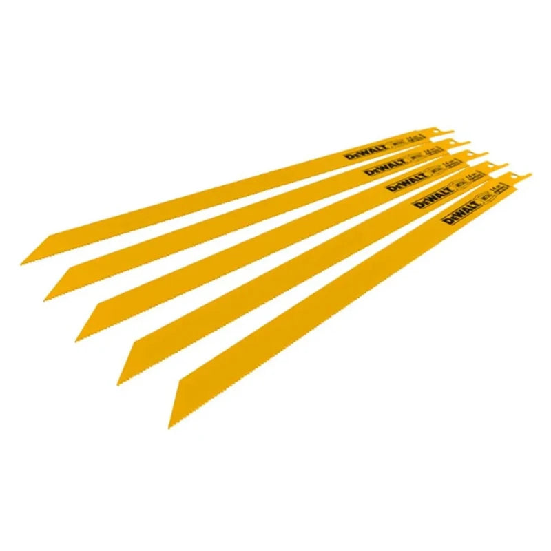 DEWALT Original Bi-Metal Reciprocating Saw Blades Sturdy Durable Tools Accessories DW4808 DW4802 DW4812 DW4813 DWA4186