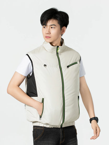 2025Summer Cool Vest,Wearable Cooling Fan, Air-conditioned Clothes Continuous cooling 13 Hours,for High Temperature Work Fishing