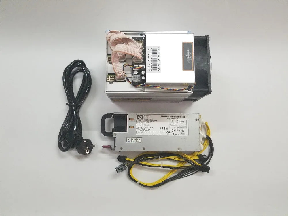 Antminer Z9 mini 10K 300W ZCASH ZEC ZEN Asic Equihash Miner With PSU More Economical Than L3+ S9 Z15 Z11 Z9 Innosilicon A9