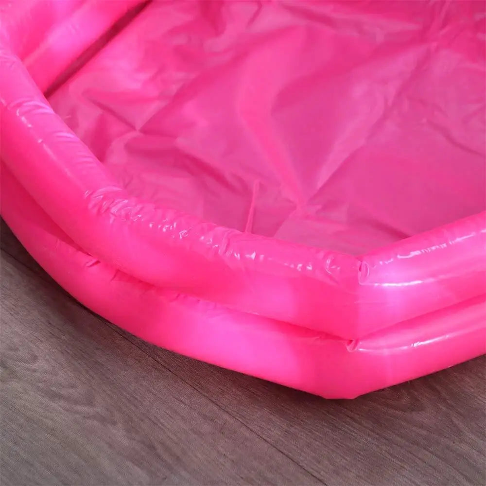 Portable Summer Inflatable Swimming Pool 60cm PVC Baby Swimming Pool Round Outdoor Play Water Bathtub for Kids
