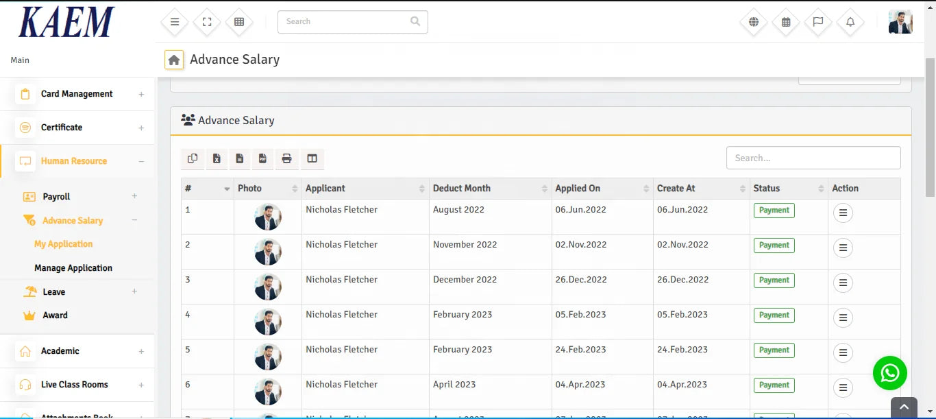 High End School Management Software System with customizations and third Party Software and hardware integrations