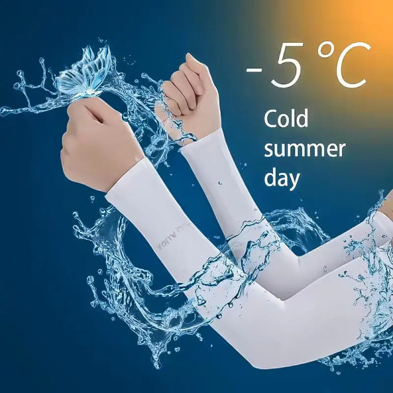 Summer Cooling Arm Sleeves Flexible Design Moisture-wicking Function