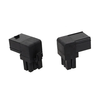 Highly Accuracy 90° Graphics Card Elbow 90Degree Angle 6pin Connectors Graphics Card Elbow Positive Direction Connectors