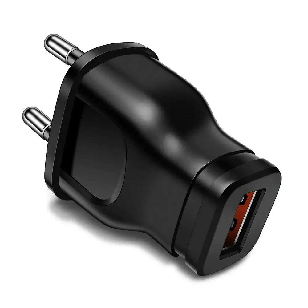 Mobile Phone Chargers AC 5V 1A USB Charger Mini Power Adapter Travel Wall Charger US EU Plug For iPhone Huawei Realme Redmi OPPO