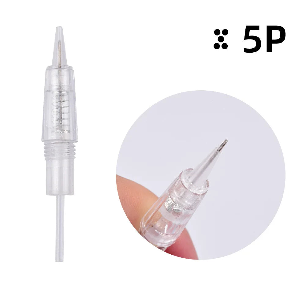 Wireless PMU Machine-Permanent Eyebrow Makeup Tattoo Machine Kit or Disposable Sterilized Tattoo Needle for Eyebrow Lip Eyeliner