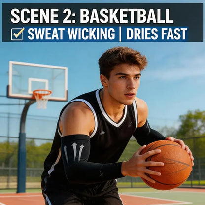 Summer Cooling Arm Sleeves Flexible Design Moisture-wicking Function
