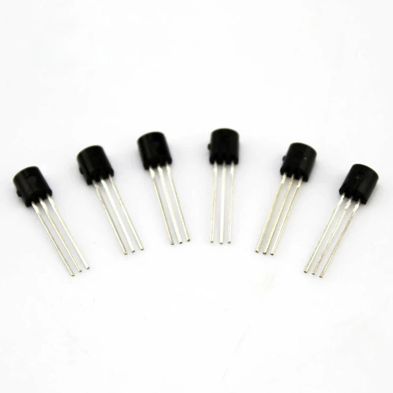 【xxx】50/100Pcs Directly Inserted Transistor Set 2N2222 TO92 NPN 30v 800MA Transistors Electronic Kit DIY Accessories[S14]