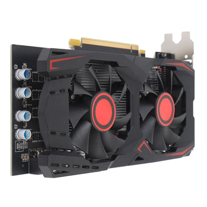 Graphics Card 6GB GDDR5 192-bit Dual Fan PCIe 2.0 x16 Slot Supports DVI, VGA, HD Multimedia Interfaces Gaming Graphics Card