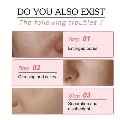 Pore Minimizing Primer Stick Hydrating Concealer All Skin Types Portable Travel Makeup Essential Flawless Base