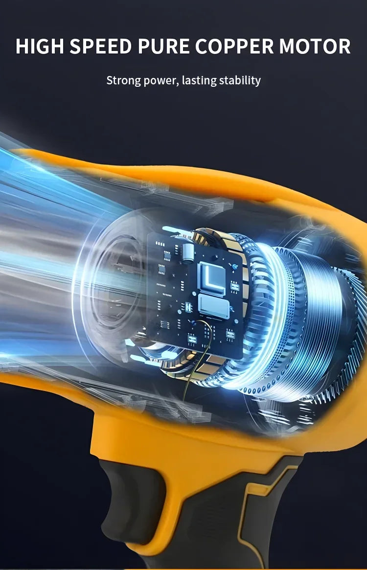 Dewalt 30000RPM Cordless Blower Electric Turbine Household Dust Collector Portable Rechargeable Dust Removal 20V Power Tools