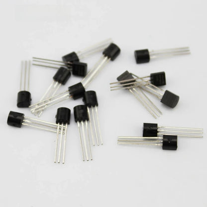 【xxx】50/100Pcs Directly Inserted Transistor Set 2N2222 TO92 NPN 30v 800MA Transistors Electronic Kit DIY Accessories[S14]