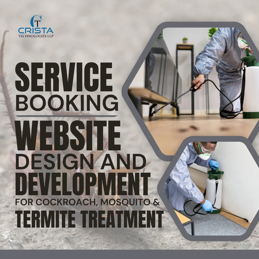 Mobile Applications Development and Website Design for Cockroach Mosquito Termite Treatment Service Booking Platform Software