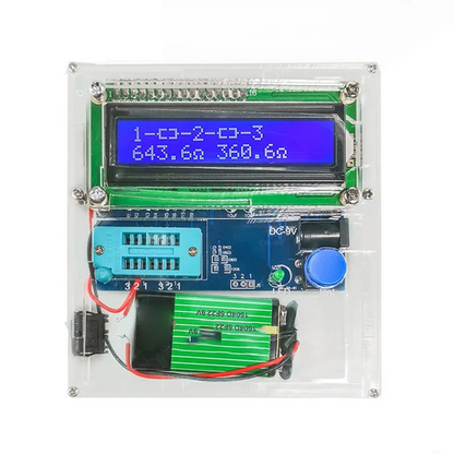 Transistor Tester DIY Kit Can Replace A Multimeter For Electronic Measurements Such As Resistance And Inductance-AT64