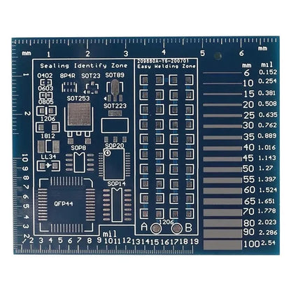 SMD/SMT Components Soldering Practice Board Electronic Project Kits DIY Soldering Kit Skill Training Board Led Transistor SMD