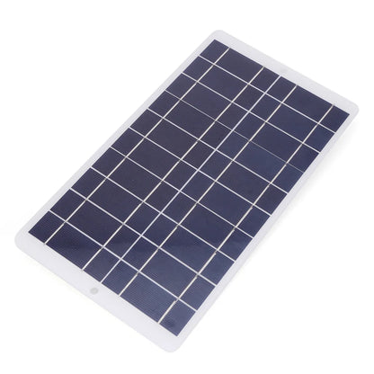 20W 5V Battery Charger Solar Panel Waterproof 1600MA Outdoor Solar Panels Type-C Output Scratchproof 3V-5V Mobile Phone Chargers