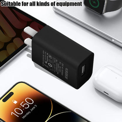 5V 1A USB Charger Travel Wall Charging Head Phone Adapter Portable US Plug for IPhone 15 Samsung Xiaomi Mobile Phone Chargers