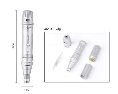 Wireless PMU Machine-Permanent Eyebrow Makeup Tattoo Machine Kit or Disposable Sterilized Tattoo Needle for Eyebrow Lip Eyeliner