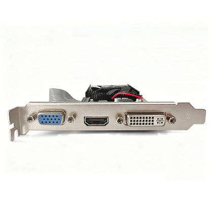 GT610 2GB DDR3 GPU 64bit PCI Express x16 Video Card HDMI DVI VGA Low Profile Graphics Card for Office PC