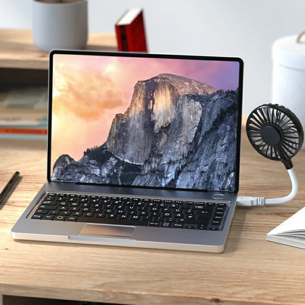Mute Cooling Fan Summer Portable Fan Mini USB Fan Plug And Play Student Dormitory Cooler Accessories For Power Bank Laptop PC