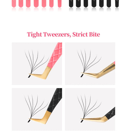 Bella moça Lash Tweezers Stainless Steel Eyelash Nail Tools Accurate Tweezers Nippers Pointed Clip Set Makeup Tools