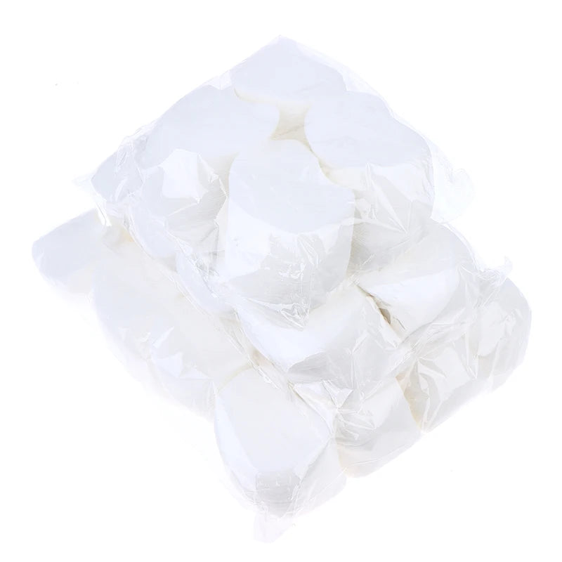Bulk Pack Disposable Makeup Cotton Pads 60/300/600/1200Pcs Soft Pearl Notched Design Facial Cleansing Remover Pads Cosmetic Tool