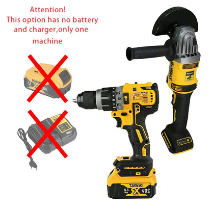 DEWALT 20V MAX XR Brushless Hammer Drill And Angle Grinder Combo Cordless Tools Kit (Tool Only)