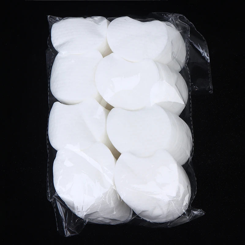 Bulk Pack Disposable Makeup Cotton Pads 60/300/600/1200Pcs Soft Pearl Notched Design Facial Cleansing Remover Pads Cosmetic Tool
