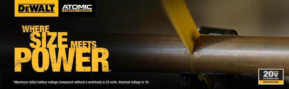 DEWALT DCS369 20V Reciprocating Saw,One-Handed,Cordless,The Multi - Tasking Powerhouse for Swift Wood,Metal & Pipe Cutting