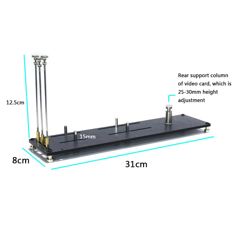 Graphics card support frame 90 degree bogie for 3080/3090/4090 large video card 3-slot GPU card anti deformation frame
