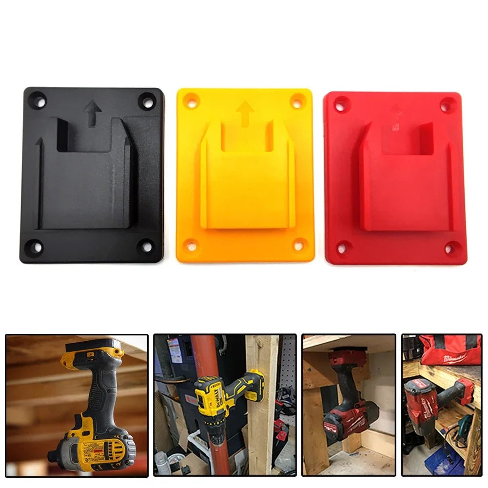 Tool Holders for Dewalt 14.4V 18V 20V Drill with 4 Mounting Nails Tool Mount Fit for Milwaukee M18 18V Tools Hanger