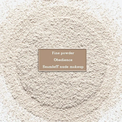 Smooth Finish Loose Powder Light and Transparent Makeup Setting Powder Oil Control Long-lasting Matte Effect Makeup Powder