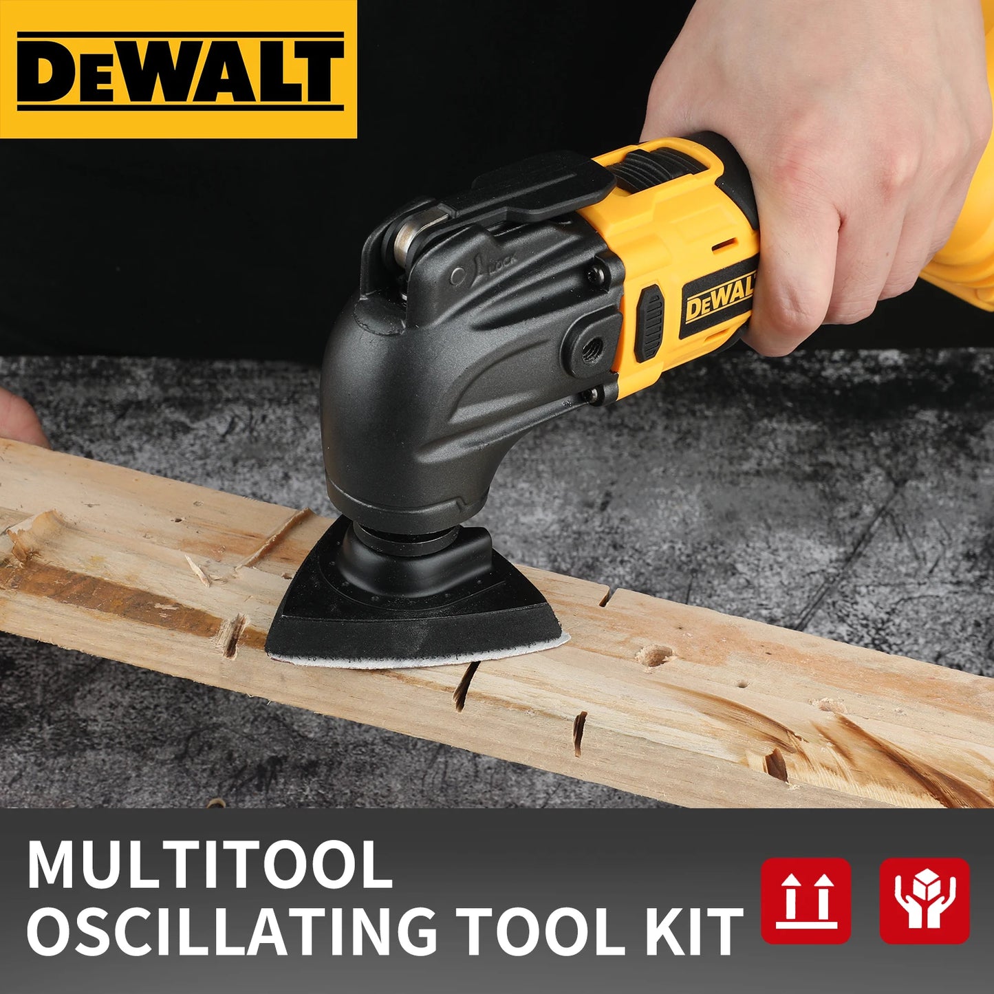 DEWALT Multi Tool 20V Battery Electric Saw Trimmer Oscillating Tool For Cutting Scraping Sanding Power Tool