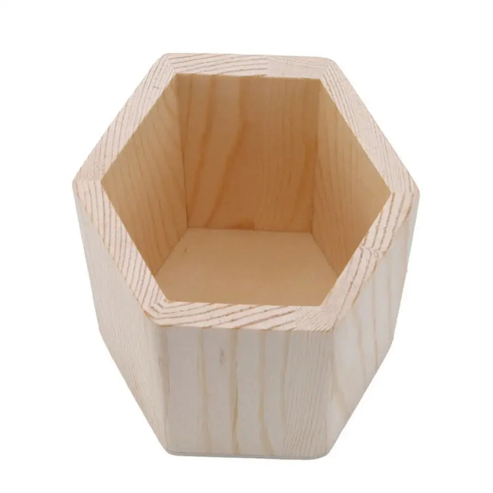 Wooden stationery storage box for pens, pencil cases, office pen holders, makeup brush containers, stationery supplies,