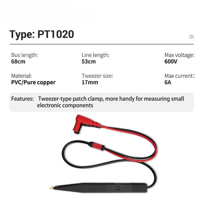 Capacitor Clip Detector Line Capacitance Test Leads Clip  LCR Universal Test Capacitor Resistance Multimeter Accessories