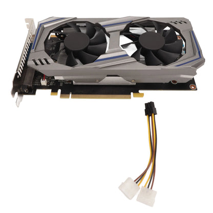 Graphics Card 128BIT GDDR5 PCI Express2.0 Double Fan Desktop PC Computer Discrete Gaming Graphics Card Double Fan Graphics Card